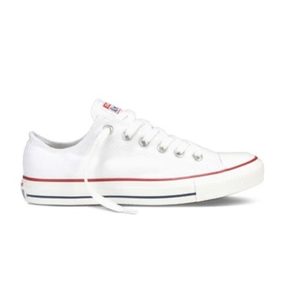 Low white Converse